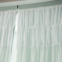 Панели домашни завеси слоести твърди обикновени панели и чисти завеси за прозорци панели 39 x70
