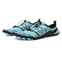 Rotosw Unise Aqua чорапи бос пешеходни обувки Бързи сухи водни обувки Леки плажни атлетични маратонки Yoga Comfort Маратознини Светло синьо 9