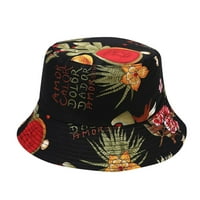 Женска шапка Основна обикновена слънцезащитна защита отпуснала пригодност за производителност за мъже сгъваеми леки плажни шапки за жени многоцветни