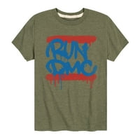 Run DMC Graffiti Logo - Графична тениска за малко дете и младежки