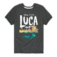 Лука - Крайбрежно морско чудовище - Графична тениска за малко дете и младежки