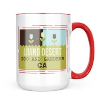Neonblond US Gardens Living Desert Zoo and Gardens - CA халба подарък за любители на чай за кафе