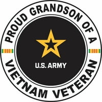 Горд внук на американската армия на ветеран от Виетнам