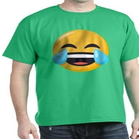 Плачейки смеещи се емоджи - памучна тениска