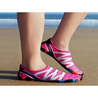 Difumos дамски мъжки водна обувка фиш на аква чорапи боси плажни обувки лято комфорт дишащо бързо сухо розово 4.5