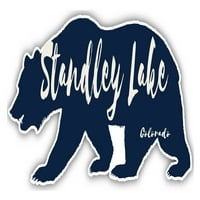 Standley Lake Colorado Souvenir Vinyl Decal Sticker Bear Design