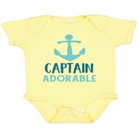 Мастически капитан, очарователен, котва за лодка, моряк, плаване за подарък бебе момче боди