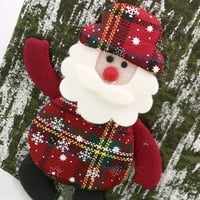 Tutunaumb Winter Festival Нова продажба Коледни украси Коледна чанта за подарък Червен Дядо Коледа-Мултиколор