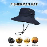 Анти-UV шапка дишаща рибарска шапка лятна шапка за спорт на открито