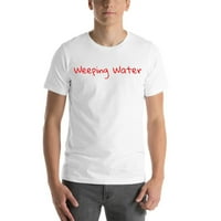 2xl ръкописна плачеща вода с къс ръкав памучна тениска от неопределени подаръци