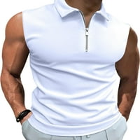 Luxplum Отдих мъже поло ризи летни тениски за врат