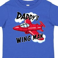 Inktastic Daddys Wingman for Day Day Gift Toddler Boy или Thddler Girl Тениска