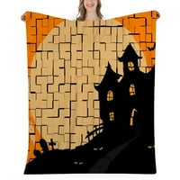 Хелоуин одеяло-хълбовеене на страховито одеяло за Великден на Хелоуин,364