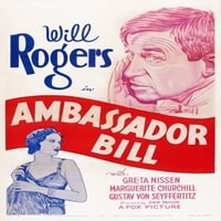 Посланик Бил Американски плакати Изкуство отляво: Marguerite Churchill Will Rogers 1931. TM & Copyright ?? 20 век