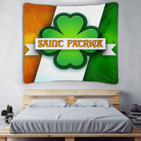 Bextsrack St. Patrick's Day Tapestry Green Style Print Wall Art Tapestry за спалня за спалня в общежитие