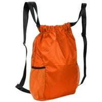 Раница за теглене на Zerodis, полиестерни фибри с торбички с два мрежести джоба за жени за пътуване