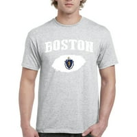 - Мъжки тениска с къс ръкав - Бостън