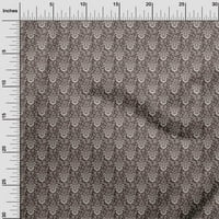 OneOone Polyester Spande Brown Fabric Toile Шиещ материал за печат на тъкан край двора