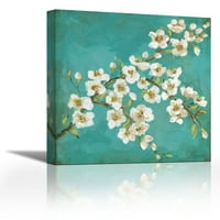 Пролетни цветове I - Съвременна изящна изкуство Giclee on Canvas Gallery Wrap - Décor на стена - Арт живопис - Готов за окачване