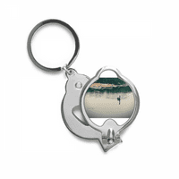 Etereauty проста стилна буква ключова верига метални кристали ключ пръстен азбука ключодържател чанта висулка чар за рожден ден подарък