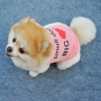 Mairbeon лято сладко малко куче голямо сърце при печат куче кученце кучешки жилетка за домашни дрехи костюм