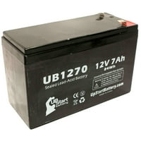 - Съвместим Sonnenschein M84001A5120065S батерия - заместваща UB универсална запечатана батерия с оловна киселина - Включва F до F терминални адаптери