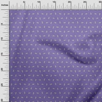 OneOone Velvet Violet Fabric Animal Awalting Supplies Print Sheing Fabric до двора