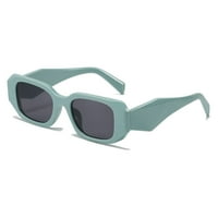 Жени модни анти-UV слънчеви очила прозрачни бонбони цвят слънчеви очила цветни рамки парти очила