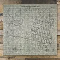 Пъзел - - Карта на Ню Йорк Лист № 22. Включва Вестерли от Авеню Индиана до авенюто на Watchogue