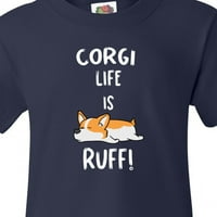 Мастически Corgi Life е груба младежка тениска