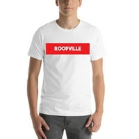 Супер червен блок Roopville с къс ръкав тениска с неопределени подаръци