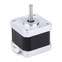 Cergrey Stepper Motor, фазов стъпка мотор, NEMA Stepper Motor Phase 1.8 ° Miniature Stepper Motor 3.6V 1.5A XH-2. Кабел