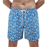 Панталони за мъже модни торбисти лятна праскова кожа водоустойчива дантела нагоре гореща пролет празник плаж плаж плувни стволове шорти панталони панталони