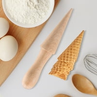 Upkoch сладолед конус плесен Направи си готвене кухненски инструмент за пица ролка Krumkake Pastry Tool Baking Decorating Accessory