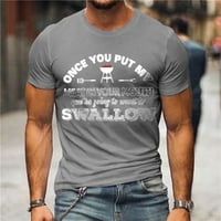 Tking модни мъжки ризи тениска графичен текст 3d печат улица небрежен бутон с къс ръкав надолу от печатни дрехи Основни ризи за мъже