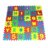 Yubnlvae Clearance ！！！ Номер на азбука Пъзел пяна Математика Образователна играчка Подарък многоцветна детска пяна пъзел Играйте, както е показано