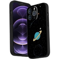 Съвместим с калъфа за телефон iPhone pro ma, планети-универсален силикон защитен за тийнейджърка момче за момче за iPhone pro max