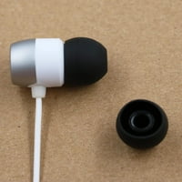Съвет за ухо за LG HBS серия безжична слушалка, SML & Double Flange Silicone Smurnable Earbud Gel съвет, подходящ за LG