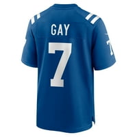 Мъжки Nike Matt Gay Royal Indianapolis Colts Team Game Jersey