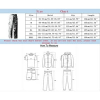 Leey-World Pants for Men Men Four Seasons Chouxiangma Digital 3D отпечатан колан за дрезгави панталони панталони ежедневно носене ежедневно