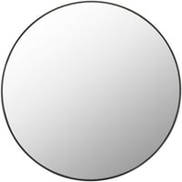 Surya Aranya Modern Round Mirror с черно покритие Ray038-3232