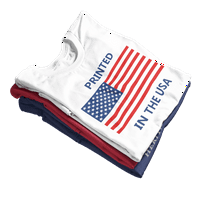 Наследство гордост Джорджия Дърво патриотична възрастна тениска с тениска-черно-голям голям