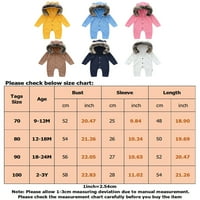 Avamo Infant Loose One Bodysuit Fau Fur Hood Casual Romper Baby Baby Home Playsuit 3159- Уайт