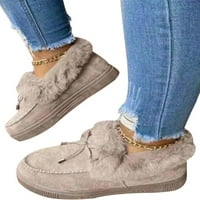 Жени модни мокасини Fau Suede Slip on Slippers House Shoes Outdoor Loafers