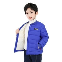 Момчета излитат топло палто деца деца бебета момчета момичета бродирани дълги ръкав вата с удебеляване тип зимни палта яке външни изходни дрехи дрехи дрехи дрехи