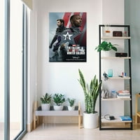 The Falcon и The Winter Soldier - Marvel TV плакат