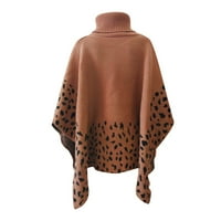 Dadaria Shawl Wraps for Women Дами модна универсална нос леопардов печат пуловер