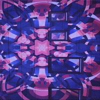 Ahgly Company вътрешен правоъгълник с шарени ярки лилави килими, 5 '8'