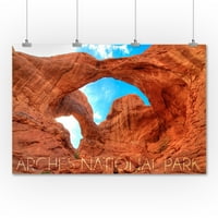 Национален парк Arches, Юта, Дневно синьо небе