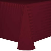 Ultimate Textile Satin-Stripe овална покривка
